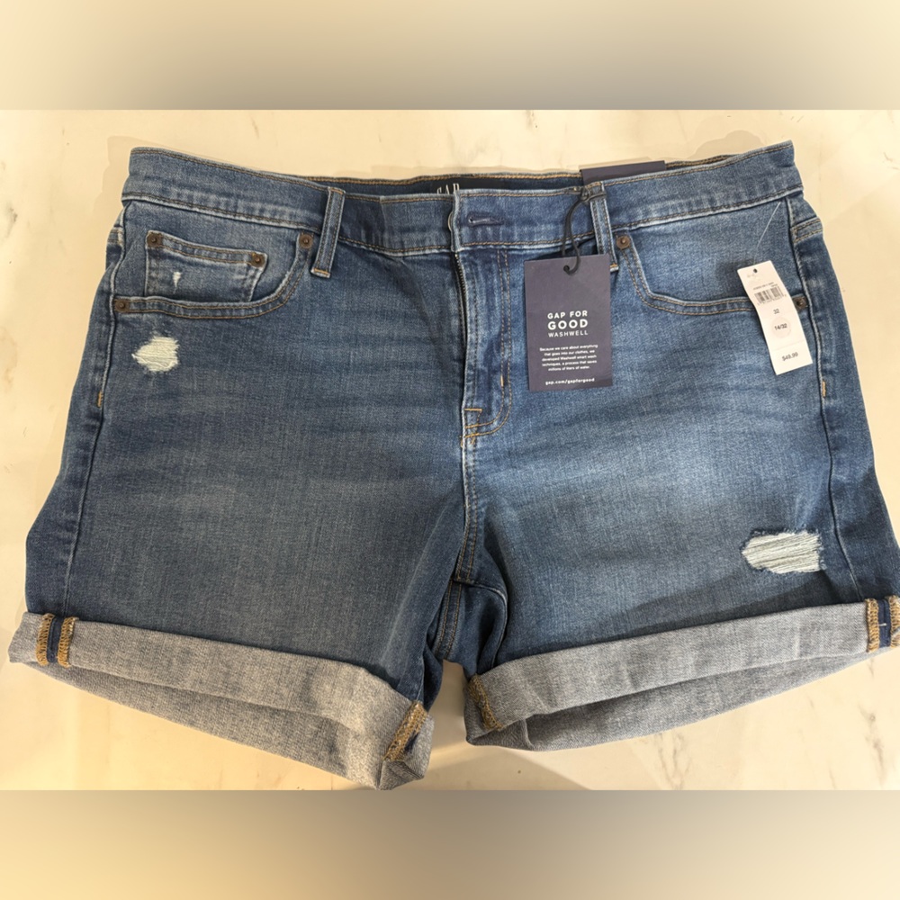 Gap Denim Blue Women's Shorts